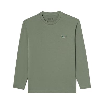 면혼방 긴팔 티셔츠(TH353E55NE9F) 라코스테 롱슬리브